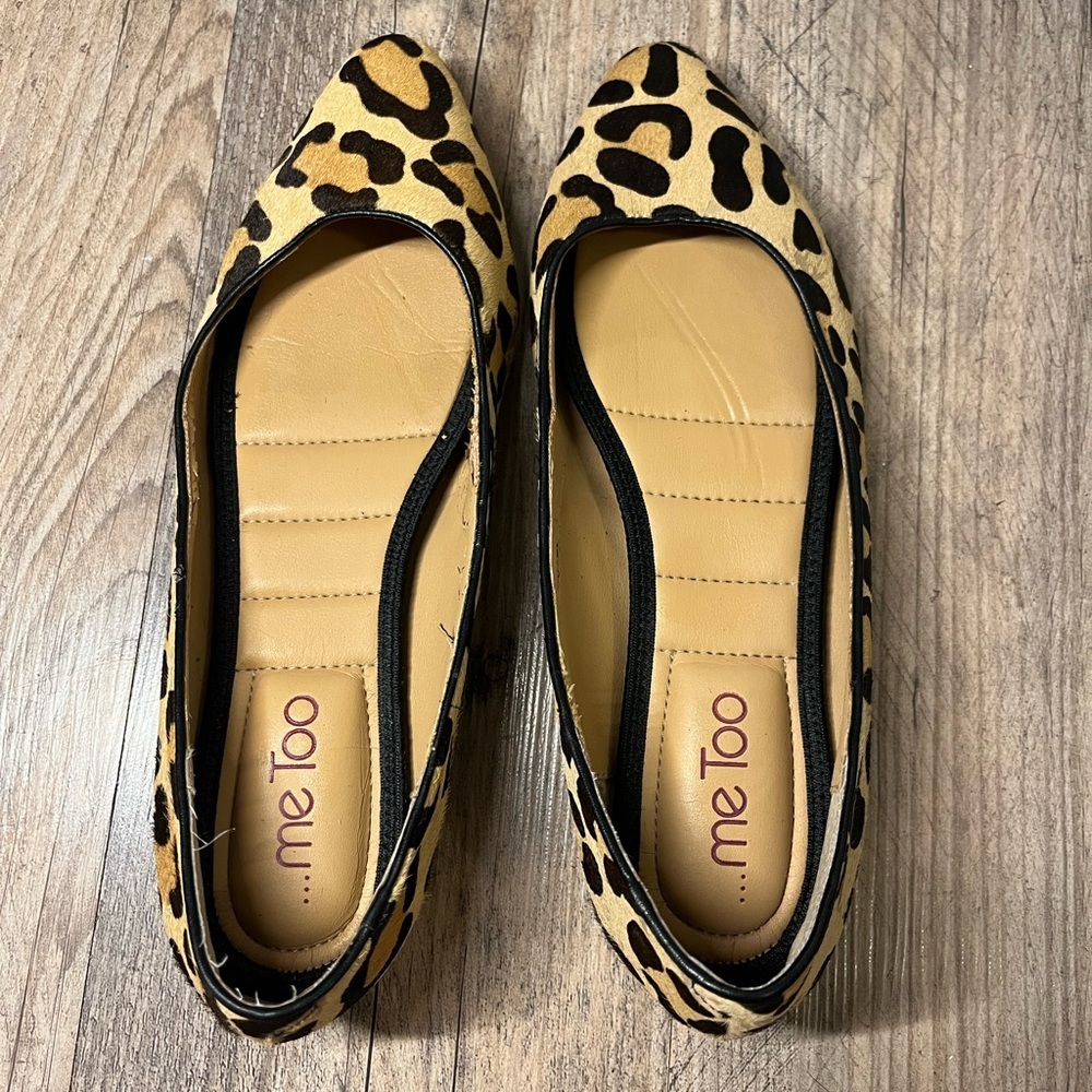 Me Too Leopard Print Women's Flats